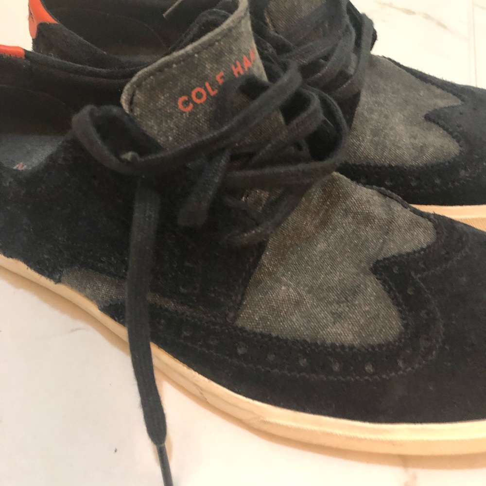 Cole Haan Black and Gray Sneakers